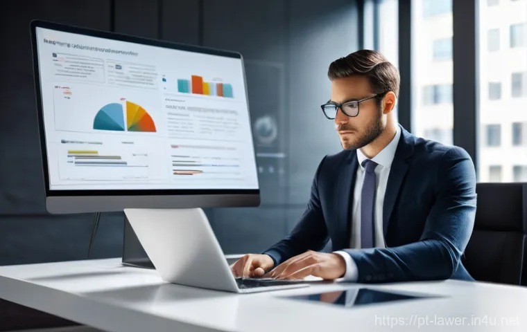 변호사 이직 성공 사례 - **Prompt 1: The Modern Digital Lawyer**
    "A professional, diverse lawyer, mid-career, with a dete...