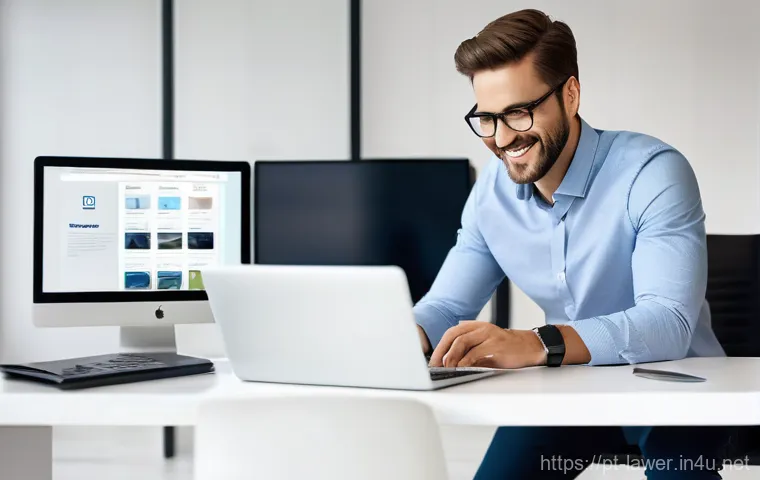 변호사 실무에서 중요한 기술 - **Prompt:** A diverse female lawyer in her late 30s, dressed in a sharp, modern business suit, sits ...