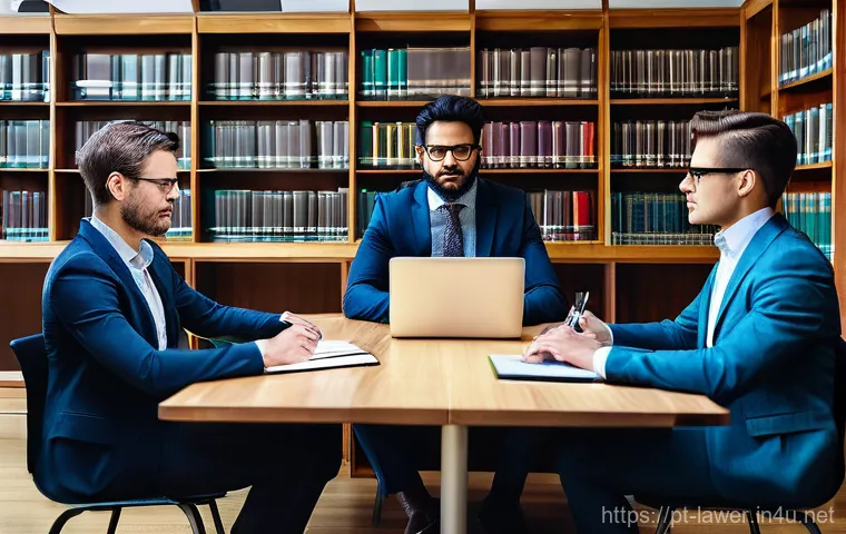 변호사 경력의 전환점 만들기 - **Prompt:** A dynamic, full-body portrait of a female legal professional (30s-40s, dressed in a styl...