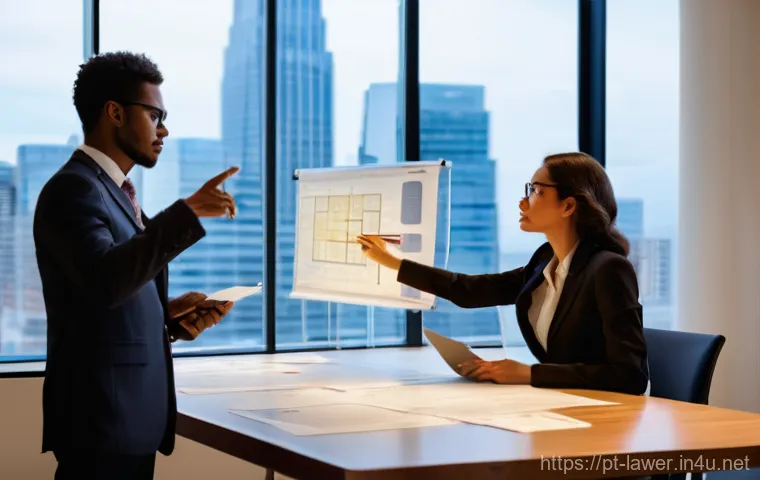 법률 변호사 경력 개발 전략 - **Prompt 1: The Empathetic and Critical Lawyer**
    A diverse group of professional lawyers, dresse...