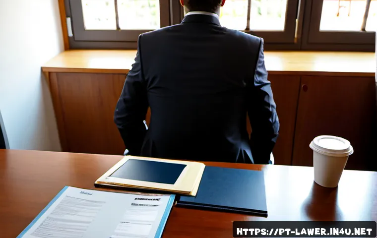 Home 30 법률사무소 근무 변호사 일상 - Photorealistic candid scene of a Portuguese-speaking attorney working at a modern law office in Lisb...